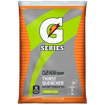 6GAL LEMON-LIME POWDER DRINK MIX 14-51OZ EAS=CA